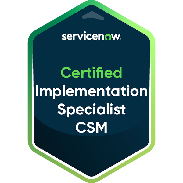 CIS CSM badge